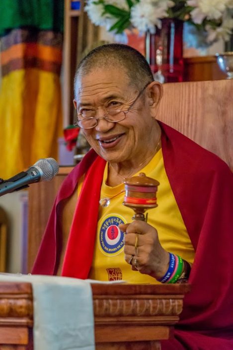 His Eminence Garchen Rinpoche, Founder - Gar Drolma Buddhist Learning and Meditation Center